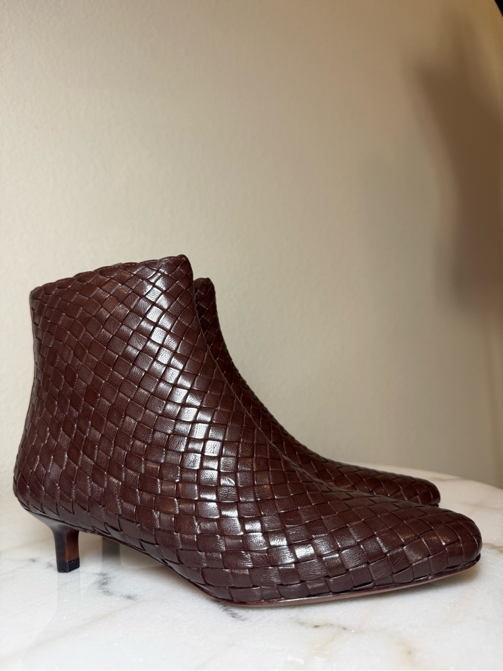 LOEFFLER RANDAL Women's Marcella Woven Ankle Boot - Picture 6 of 10